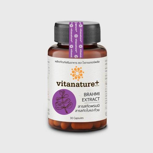 Vitanature+ Brahmi Extract with Ginkgo Leaf Extract 30 Capsules