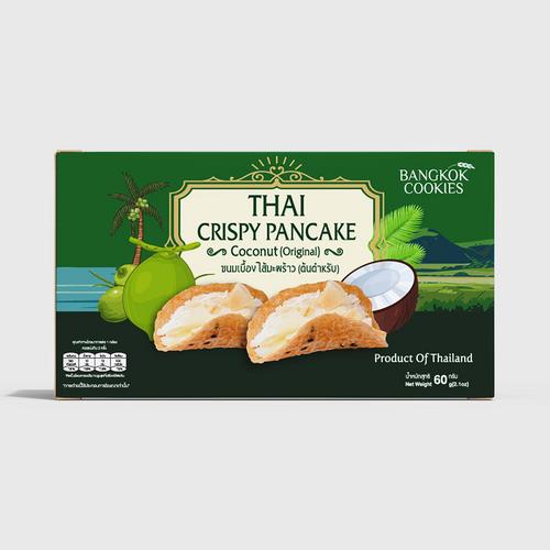 Bangkok Cookies 薄煎饼 椰子味 60克
