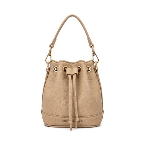 KELVIN AND FIONA MINI BUCKETBAG 迷你水桶包｜米色