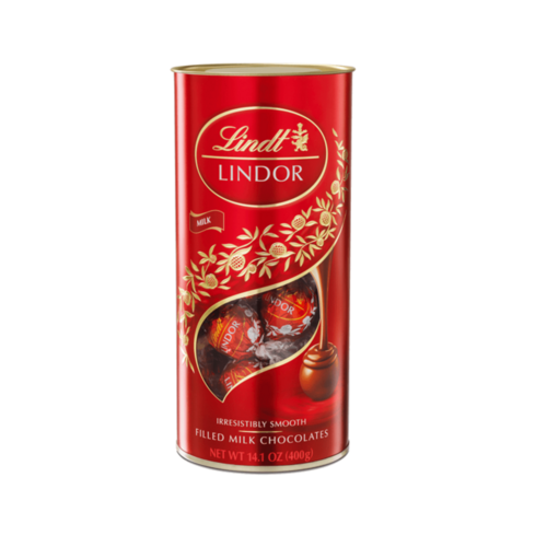 LINDT LINDOR Tube Milk 400g