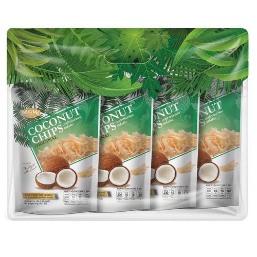 MARKET GATEWAY 椰子片-原味（40g.x 4）