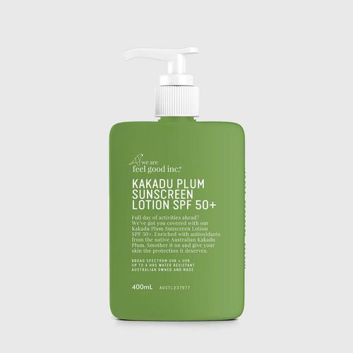WE ARE FEEL GOOD INC. Kakadu Plum Sunscreen Lotion SPF 50+ - 400ml