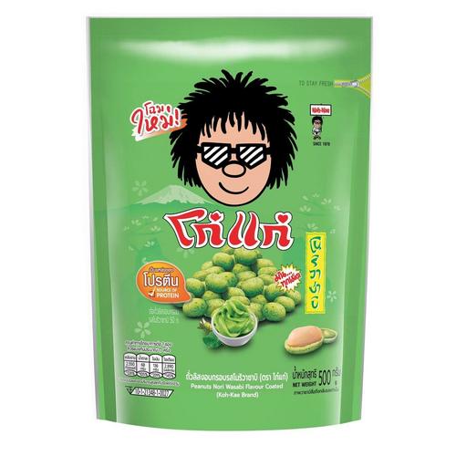 KOHKAE Peanuts Noriwasabi  Flavour Coated 500 g