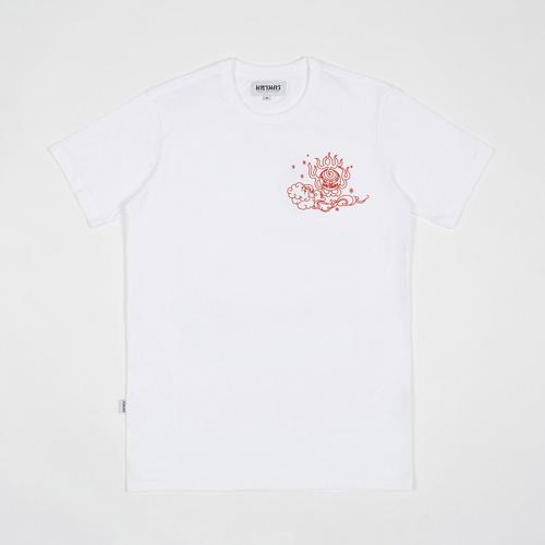 MAHANAKHON Lucky Dragon T-shirt White - S