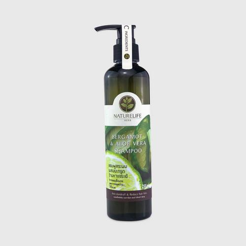 Nature Life Herb / Bergamot &amp; Aloe Vera Shampoo / 250ml.