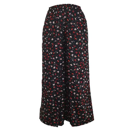 WATER SCENT WIDE LEG PANTS ENGLISH FLOWER (Free Size)
