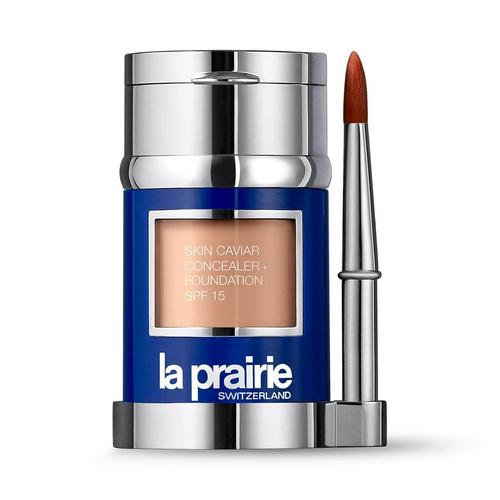 莱伯妮 LA PRAIRIE 鱼子精华粉底乳液 SPF 15 遮瑕膏 Creme Peche