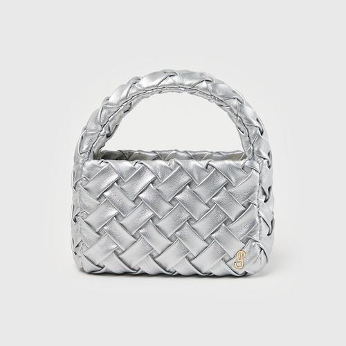 Mini Paris手袋-银色