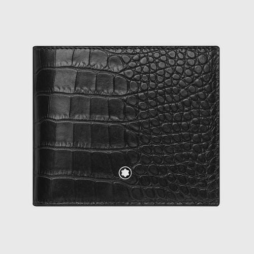 MONTBLANC Meisterstück Selection Lizard Wallet 4cc with coin case