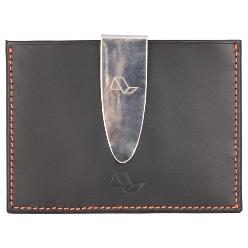 ALBEDO Flat card holder with clip