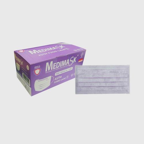MEDIMASK 50 pcs Medical Mask - Purple