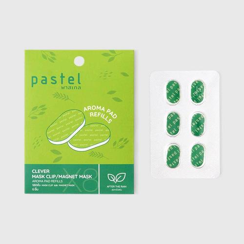 PASTEL PAPER MASK CLIP  AROMA PAD REFILLS - AFTER THE RAIN