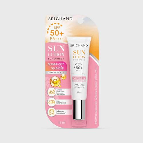 SRICHAND Sunlution Skin Whitening Sunscreen SPF50+ PA++++ - 15 ml