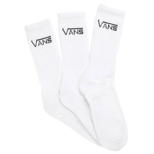 范斯 VANS ( 襪 ) Classic Crew Socks  Set 3 Pcs - White