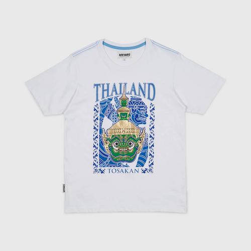 MAHANAKHON T-Shirt Colorful Tosakan White M