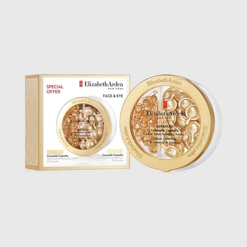 Elizabeth Arden时空焕活胶囊精华液30颗+眼部胶囊精华液30颗套装