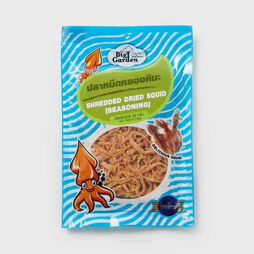 BIG GARDEN SHREDDED DRIED SQUID (SEASONING) 95G.