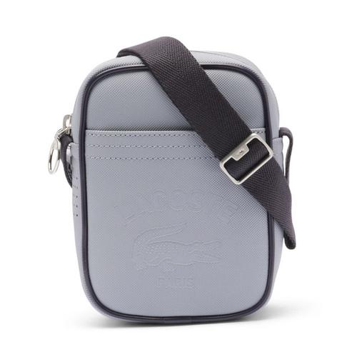 LACOSTE Club 1930 Petit Piqué 纹理竖款斜挎包 - 蓝色