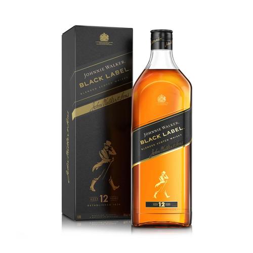 尊尼获加 黑牌苏格兰威士忌 1L