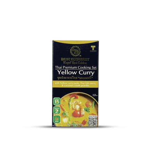 BLUE ELEPHANT Thai Premium Yellow Curry Cooking Set 95g