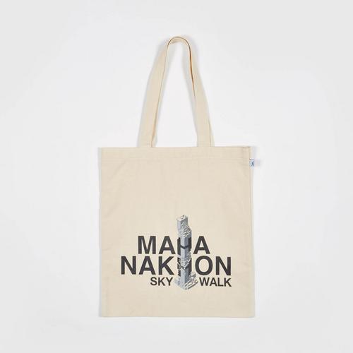 Mahanakhon SkyWalk 02 Tote Bag Grey