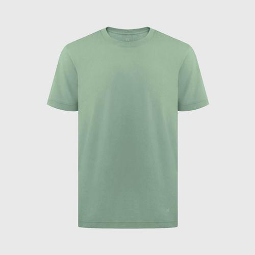 GQ Liquid-Repellent T-shirt Light Green size S