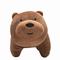 WE BARE BEARS Stand4 Plush Toy Grizz 10