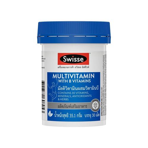 SWISSE Ultivite Multivitamin with Vitamin B 30's