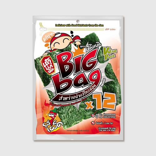 Taokaenoi Grilled Seaweed Spicy Flavour (Big Bag Brand)