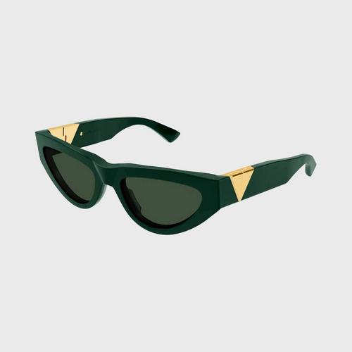 葆蝶家 BOTTEGA VENETA (太陽眼鏡) WOMEN GREEN-GREEN-GREEN 55