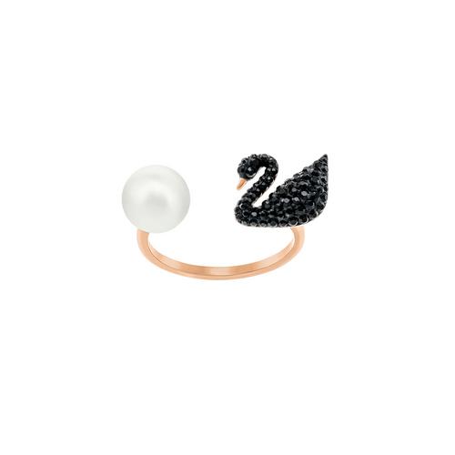 SWAROVSKI Iconic Swan Ring-Size 52