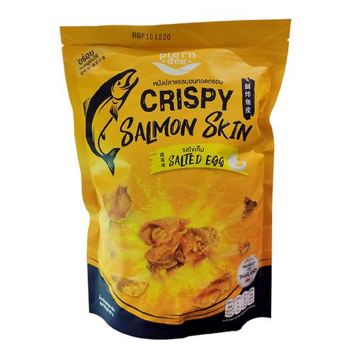 PLERN DEE Crispy Salmon Skin Salted Egg Yolk 60g