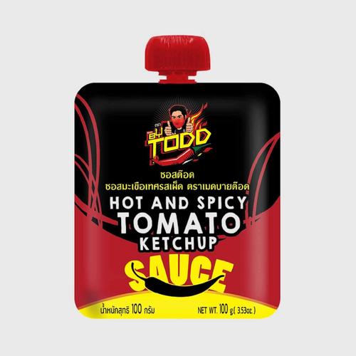 MADE BY TODD Hot & Spicy Tomato Ketchup 100 G.