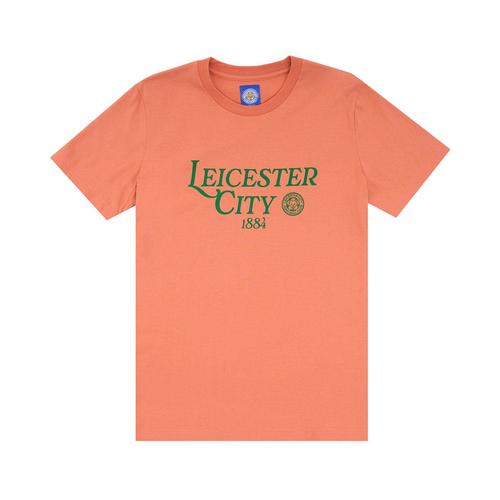 Leicester City Football Club SP24 T-Shirt LCFC 1884 Orange-S