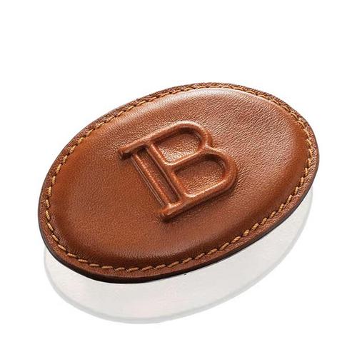 BALMAIN 限量版 棕色皮革发夹