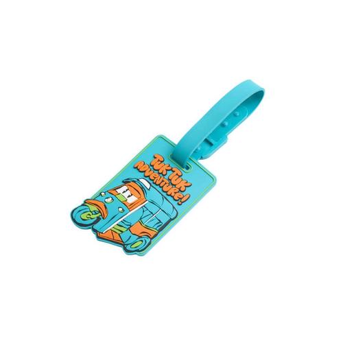 MAHANAKHON TUK TUK THAI ICONIC LUGGAGE TAG - Aquamarine