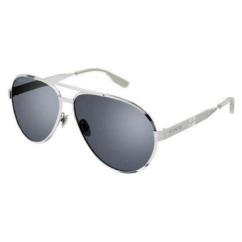 古驰 GUCCI (太陽眼鏡) GG1513S SHINY SILVER/SOLID GREY + FLASH SILVER SIZE 64