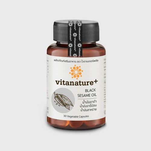 Vitanature+ Black Sasame Oil with Perilla Oil 30 Capsules