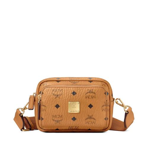 MCM Aren斜挎包 干邑棕
