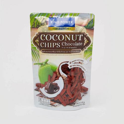 KING POWER SELECTION Coconut Chips Coated Dark Chocolate