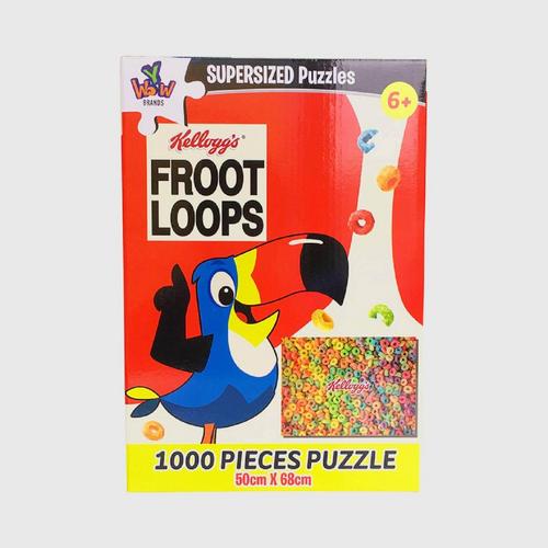 YWOW Supersize Puzzle Kellogg Froot Loop