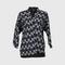 NINECHAIDEE - Japanese pattern cotton robe Indigo square Size M
