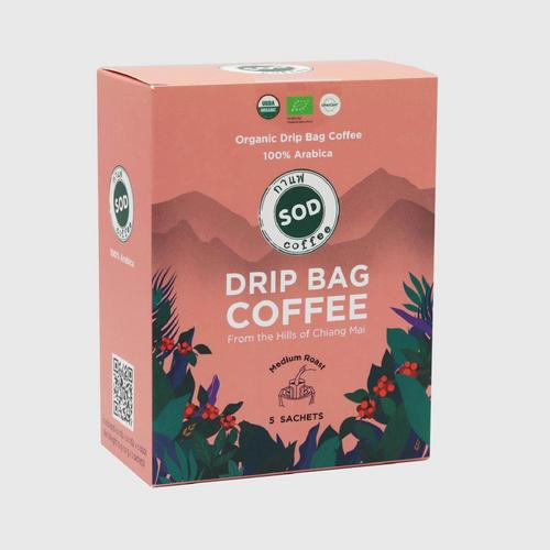 SOD Organic Drip Bag Coffee 50 g.