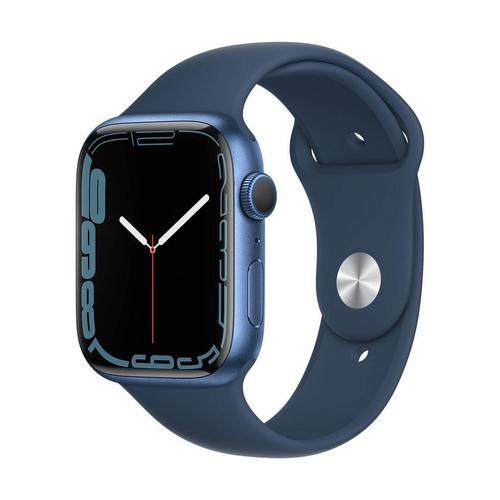 APPLE Watch Series 7 (GPS) Blue Aluminum Case With Abyss Blue Sport Band (45mm.)