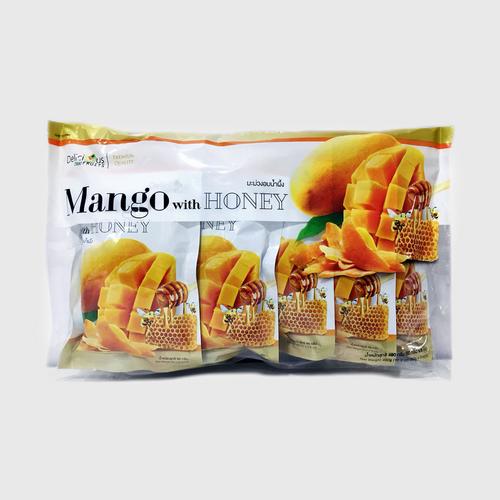 DELICIOUS THAI FRUITS Dried - Mango with Honey  480 g.