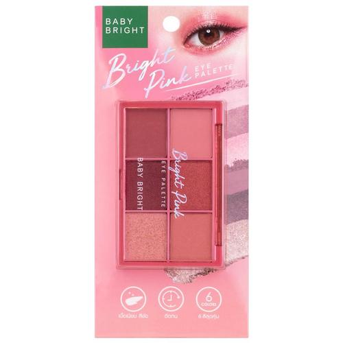 BABY BRIGHT Bright Pink Eye Palette - 0.7g x 6Colors