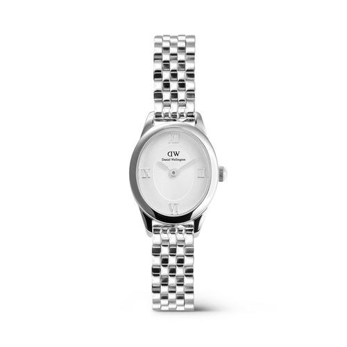 Daniel Wellington Ophelia Mini 25.5x22 白色链节银色