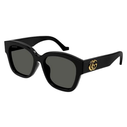 古驰 GUCCI (太陽眼鏡) GG1550SK SHINY BLACK/SOLID GREY SIZE 54