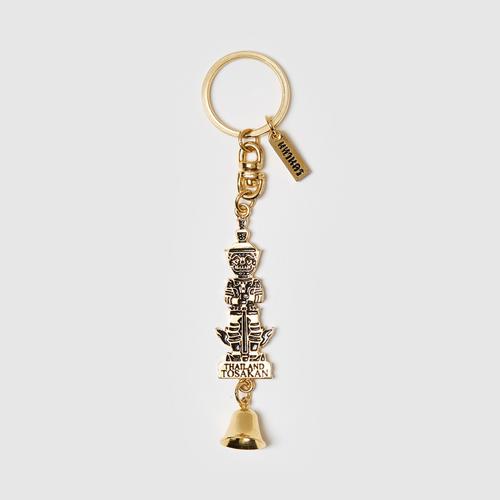 MAHANAKHON Tossakan Bell Keychain - Gold