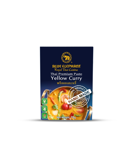 BLUE ELEPHANT YELLOW CURRY PASTE 70G.